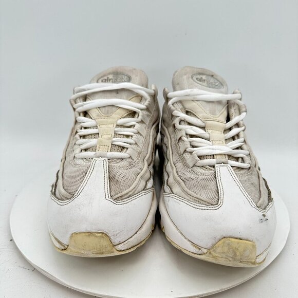 Nike Air Max 95 Men Size 12 CT1268-100 Triple White Training Shoes - Picture 2 of 11